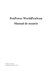 Penpower Technology WorldPenScan Manual De Usuario