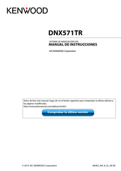 Kenwood DNX571TR Manual De Instrucciones