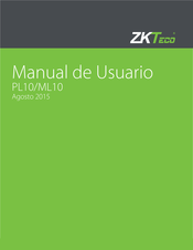 ZKTeco ML10 Manual De Usuario