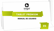 Ingo TABLET PREMIUM Manual De Usuario