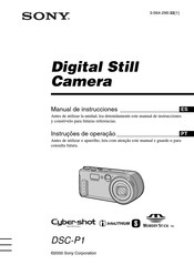 Sony Cyber-shot DSC-P1 Manual De Instrucciones