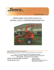 Salsco 625NS Manual De Operador