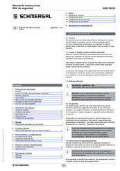 Schmersal SRB 302X3 Manual De Instrucciones