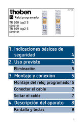 Theben TR 608 top2 S Manual De Instrucciones