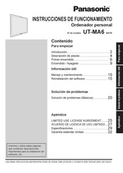 Panasonic UT-MA6 Serie Instrucciones De Funcionamiento