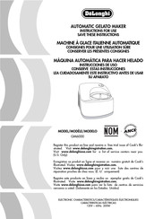 DeLonghi GM6000 Instrucciones De Uso