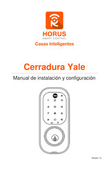 Horus Yale Real Living YRD221-NR Manual De Instalación Y Configuración