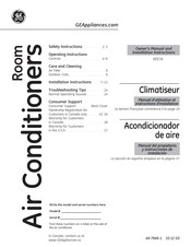 GE AEM25DP Manual Del Propietário