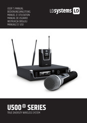 LD Systems U505 HHD Manual De Usuario