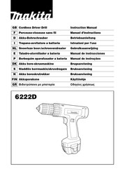 Makita 6222D Manual De Instrucciones