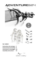 Green Valley ADVENTURE 624 Instrucciones De Montaje