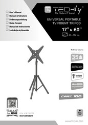Techly cart 100 Manual De Instrucciones