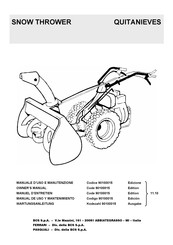 BCS 90100015 Manual De Uso Y Mantenimiento