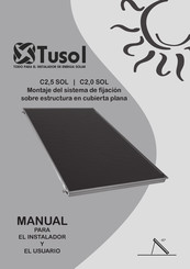 Tusol C2,5 SOL Manual Para El Instalador Y El Usuario