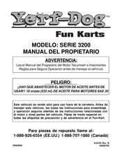 Yerf-Dog Fun Kart 3200 Serie Manual Del Propietário