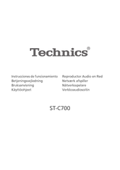 Technics ST-C700 Instrucciones De Funcionamiento