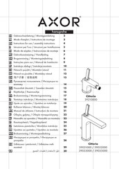 Hansgrohe Axor Citterio 39035000 Modo De Empleo/Instrucciones De Montaje