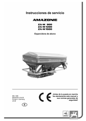 Amazone ZA-M 1200 Instrucciones De Servicio