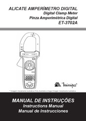 Minipa ET-3702A Manual De Instrucciones