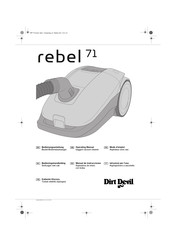 Dirt Devil rebel 71 Manual De Instrucciones