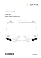 Sartorius YTM15MA Instrucciones De Manejo