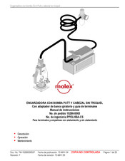 molex 192860065 Manual De Instrucciones