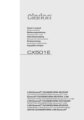 Clarion CX501E Manual De Instrucciones