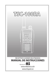 TTI TCS-100RA Manual De Instrucciones