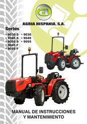 AGRIA HISPANIA 9000 Serie Manual De Instrucciones Y Mantenimiento