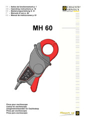 Chauvin Arnoux MH 60 Manual De Instrucciones