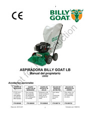 Billy Goat LB352 Manual Del Propietário