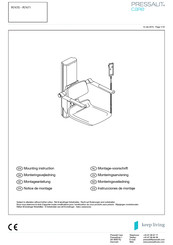 Pressalit Care R7470 Instrucciones De Montaje