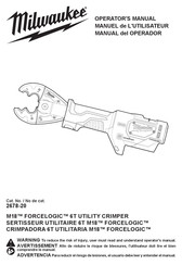 Milwaukee 2678-22O Manual Del Operador