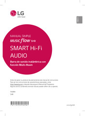 LG music flow SH7 Manual Del Propietário