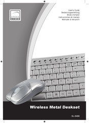 Speedlink WIRELESS METAL DESKSET Instrucciones De Manejo