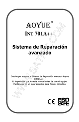 AOYUE INT 701A++ Manual De Instrucciones