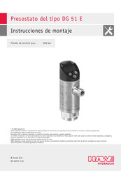 HAWE Hydraulik DG 51 E Instrucciones De Montaje