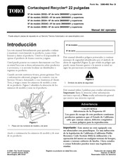 Toro 290000001 Series Manual Del Operador