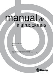 BALAY Exaustor Manual De Instrucciones