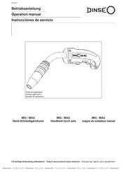 DINSE DIX MWS Instrucciones De Servicio