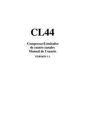 PRESONUS CL44 Manual De Usuario