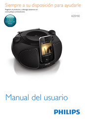 Philips AZD102 Manual Del Usuario