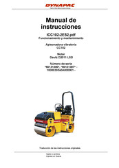 Dynapac CC102 Manual De Instrucciones