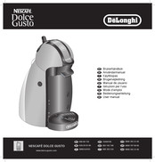 DeLonghi NESCAFÉ DOLCE GUSTO Piccolo EDG 100.W Manual De Usuario