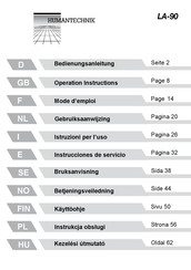 HumanTechnik LA-90 Instrucciones De Servicio