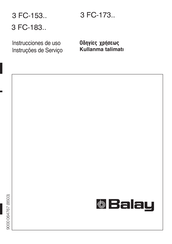 Balay 3 FC-153 Serie Instrucciones De Uso