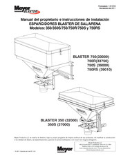 Meyer BLASTER 750S Manual Del Propietario E Instrucciones De Instalación