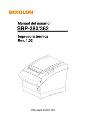 Bixolon SRP-380 Manual Del Usuario