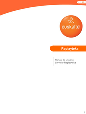 euskaltel Replayteka Manual De Usuario