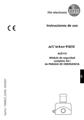 IFM Electronic AS interface AC011S Instrucciones De Uso